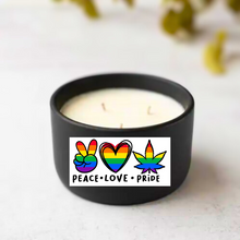 Load image into Gallery viewer, PRIDE Homemade Soy Candles