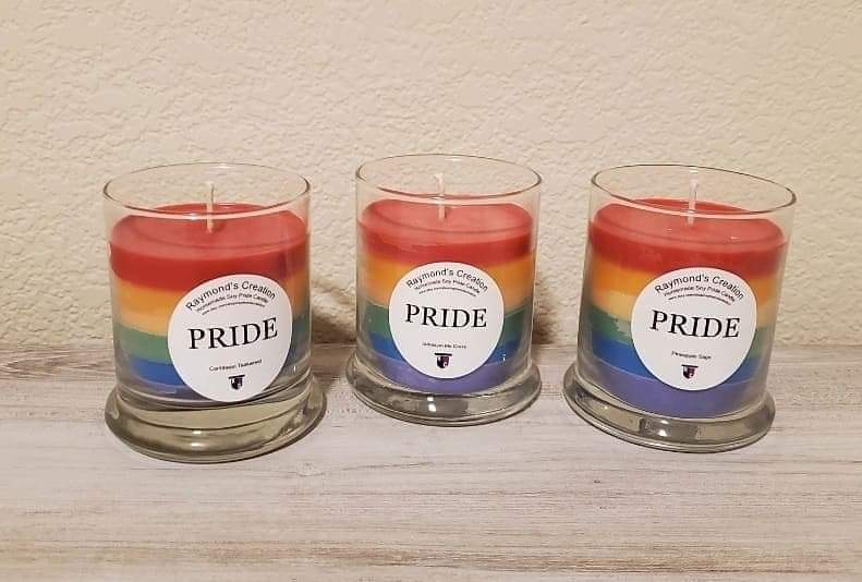 PRIDE Homemade Soy Candles
